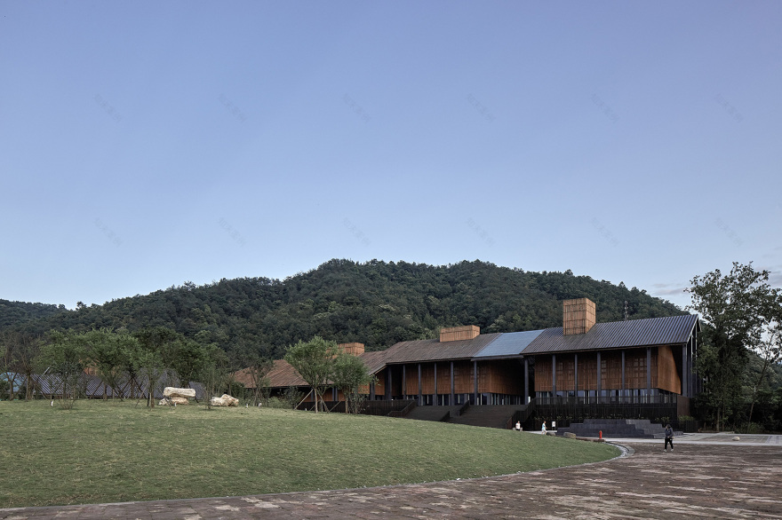 街子古镇梅驿广场与青鸾公园-50