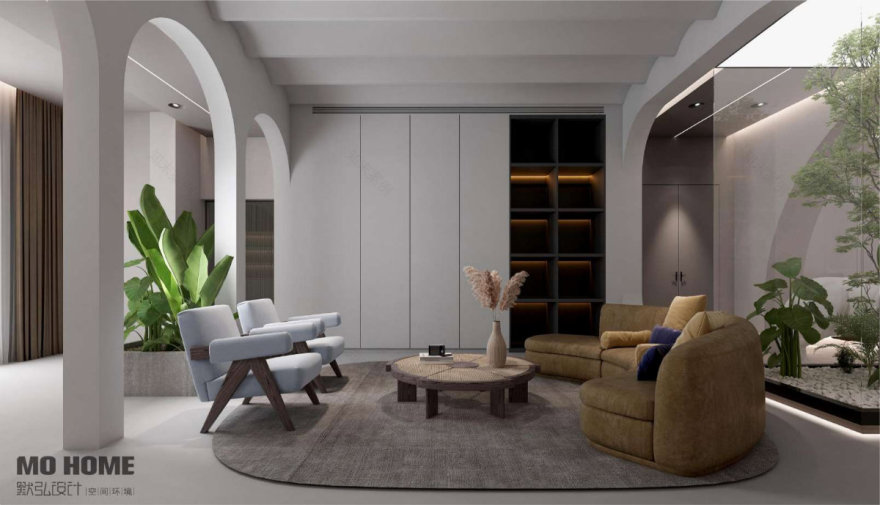 首府公馆会所·自然主义-33