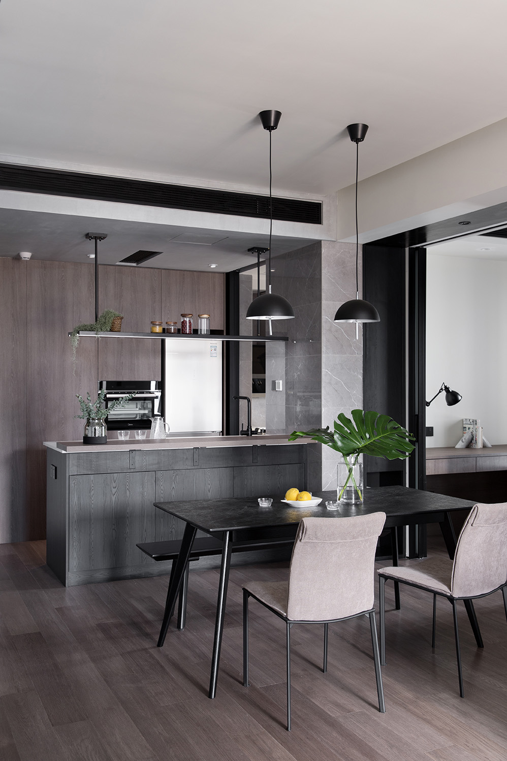 止间 | 重塑空间关系和动线，为90后建筑师小夫妻打造品质婚房-10