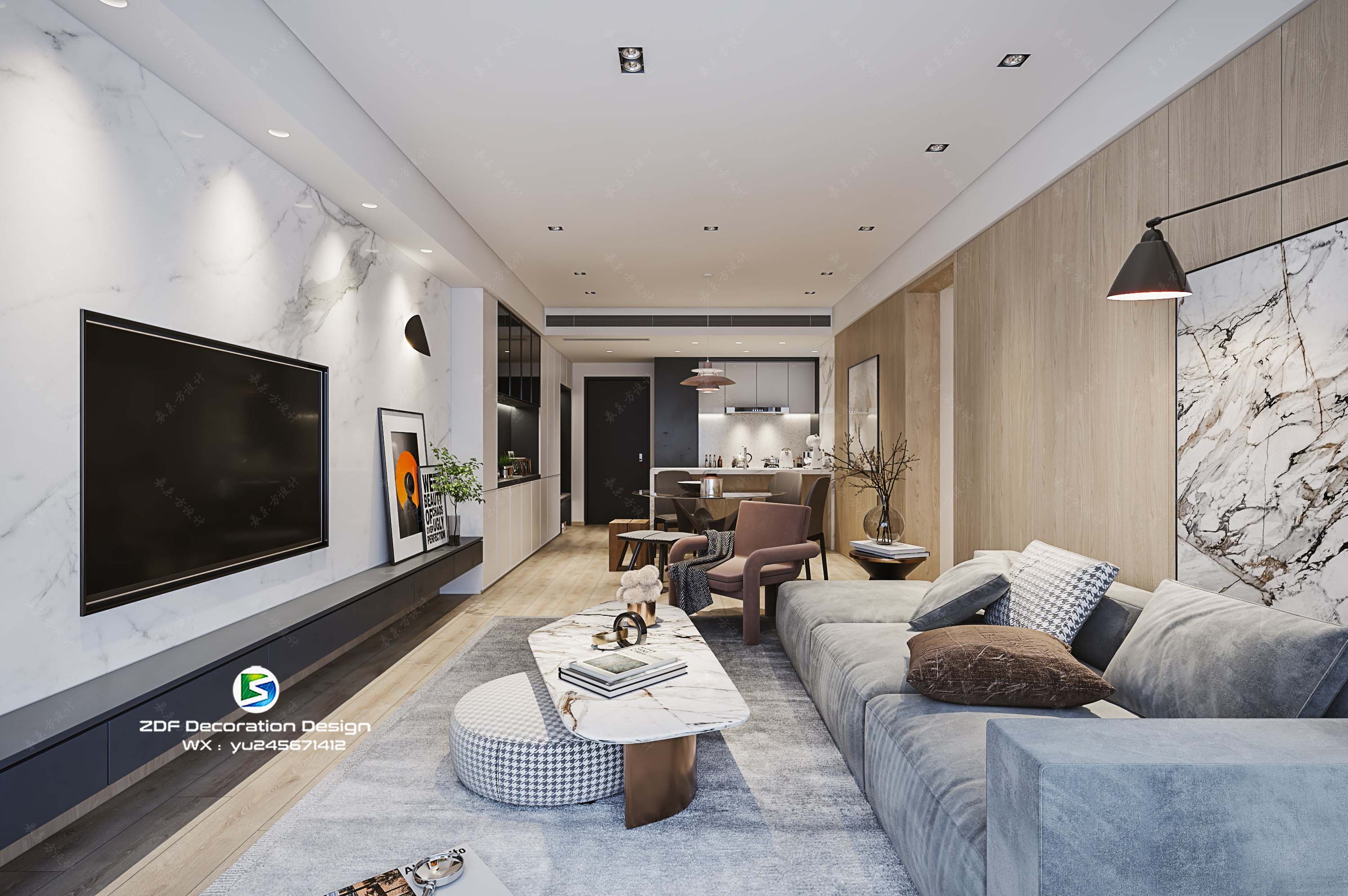 最东方出品·西安项目·北欧原木风-3