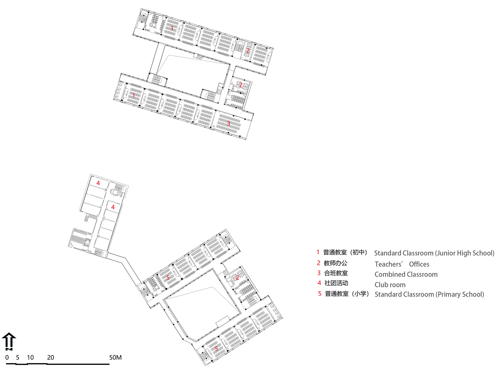 深圳福田区梅香学校/“街院”意向在校园建筑中的在地演绎-88