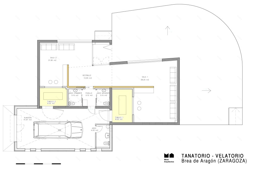 《致敬生命》的殡仪馆设计,尊重与永恒的融合-16