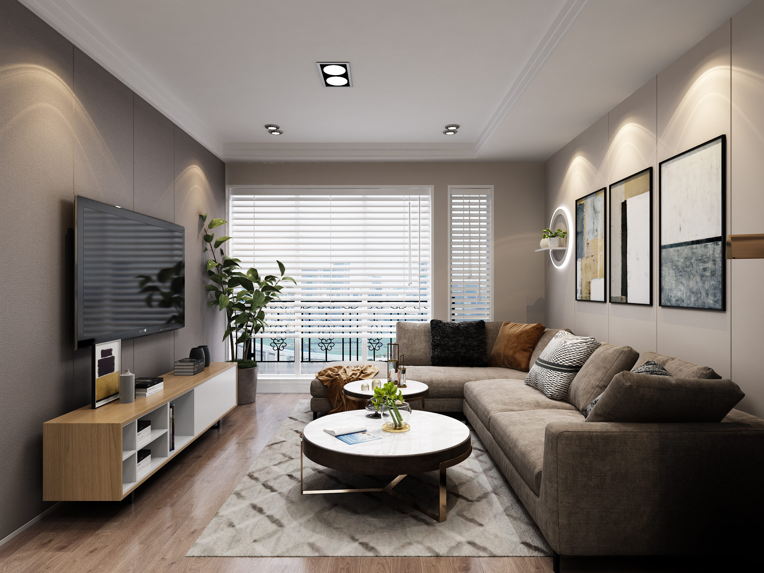 分享3套户型类似得现代-2