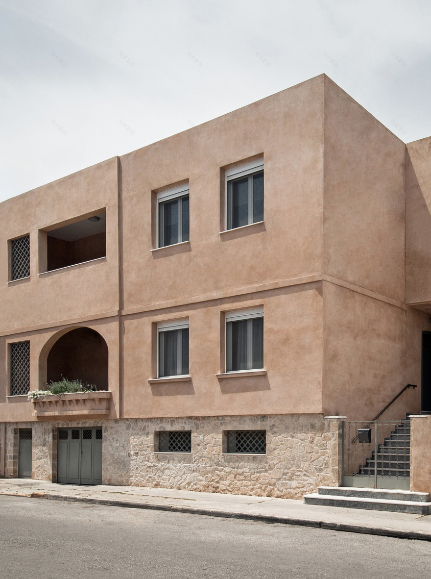 希腊克里特岛 50 年代建筑的现代改造-19