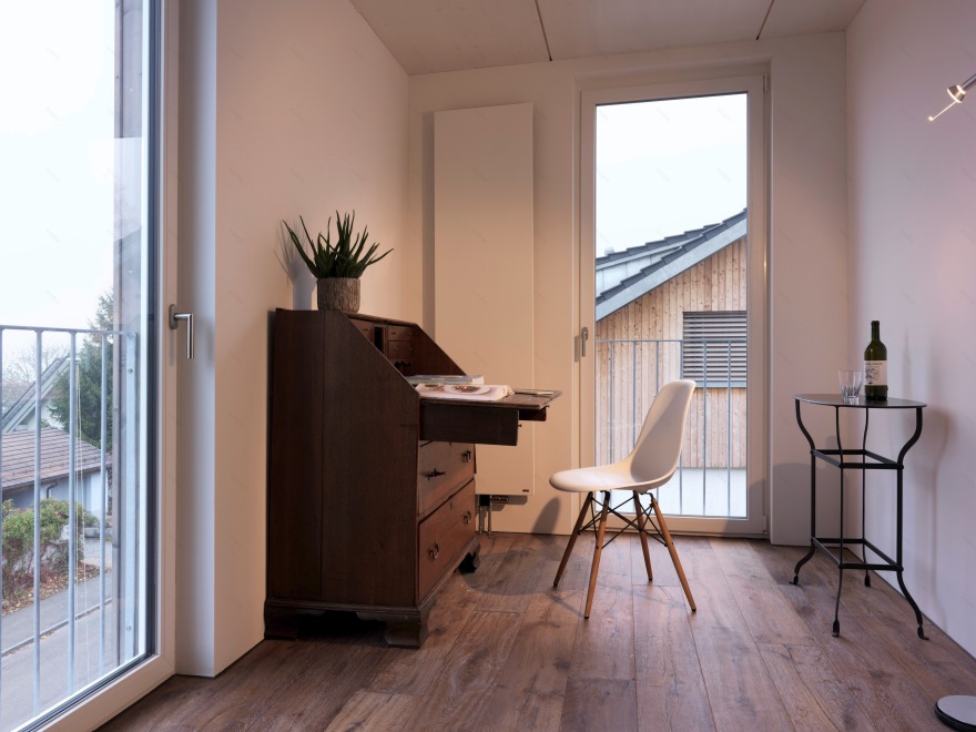 三代人一同生活的瑞士秋日别墅-9