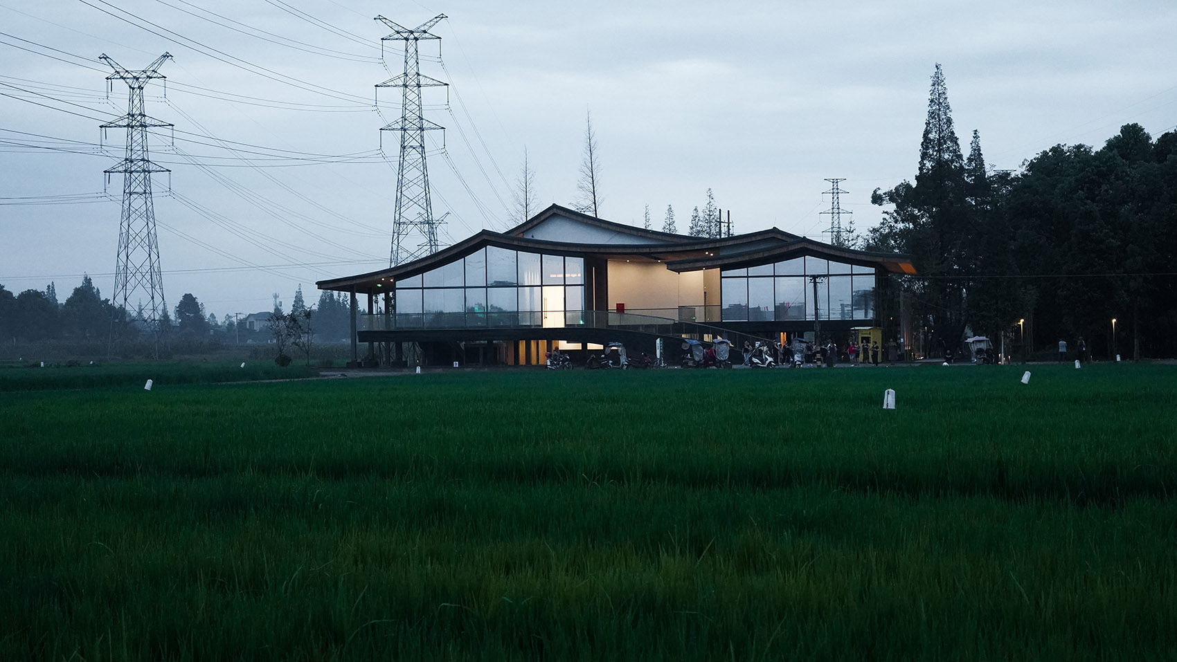 中国好粮油展示中心，四川/最好的粮油在田间 &  耕田上的院子，村落中的乐园-87