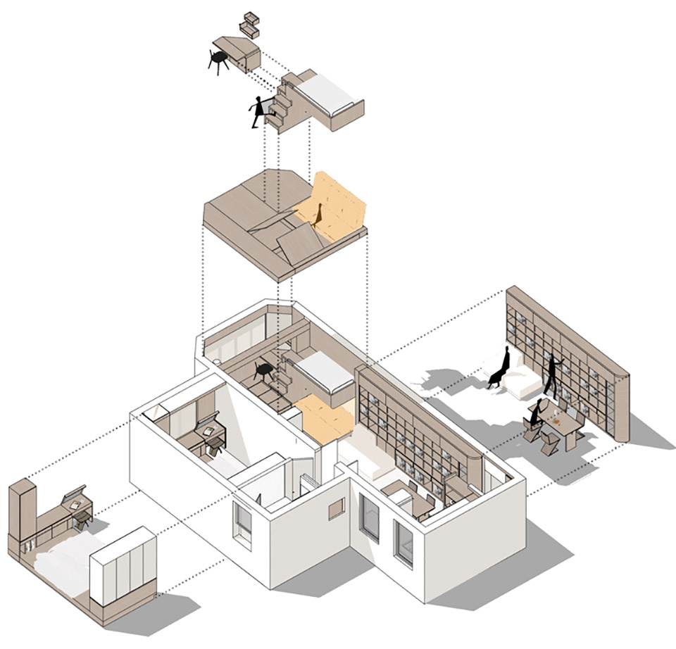 格 · 格物致知 & 50坪公寓室内改造，上海/做一个真正意义上的“物品之家”-9