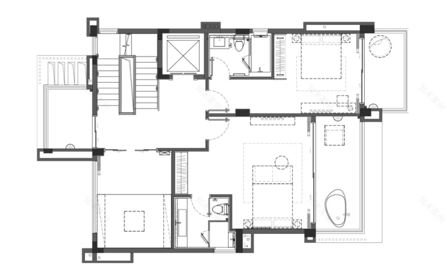 雅居樂清水湾蔚蓝星语别墅丨中国陵水丨柏舍设计-17