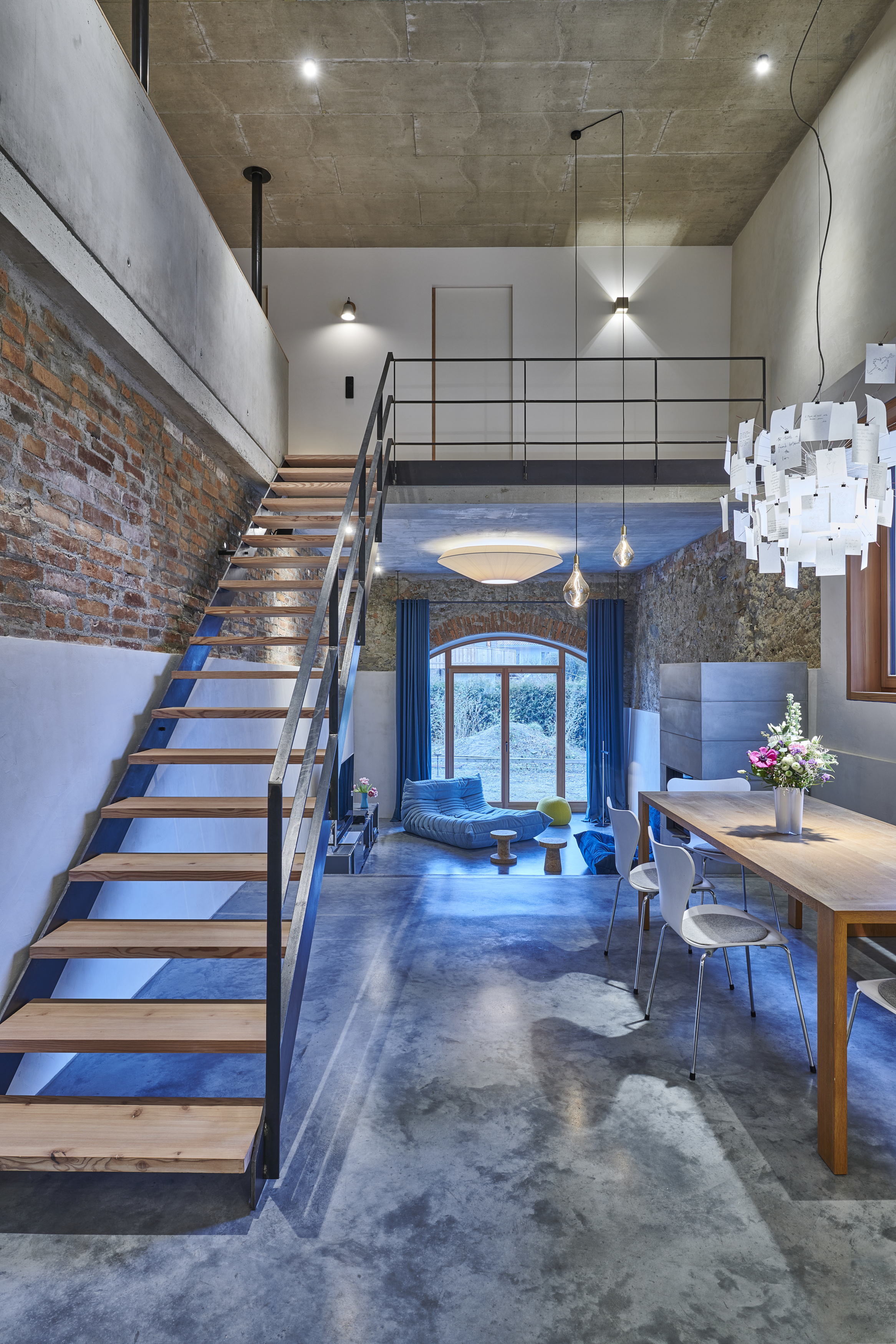 慕尼黑 19 世纪乡村粮仓公寓 conversion of a barn into an apartment by wimmer architects-17