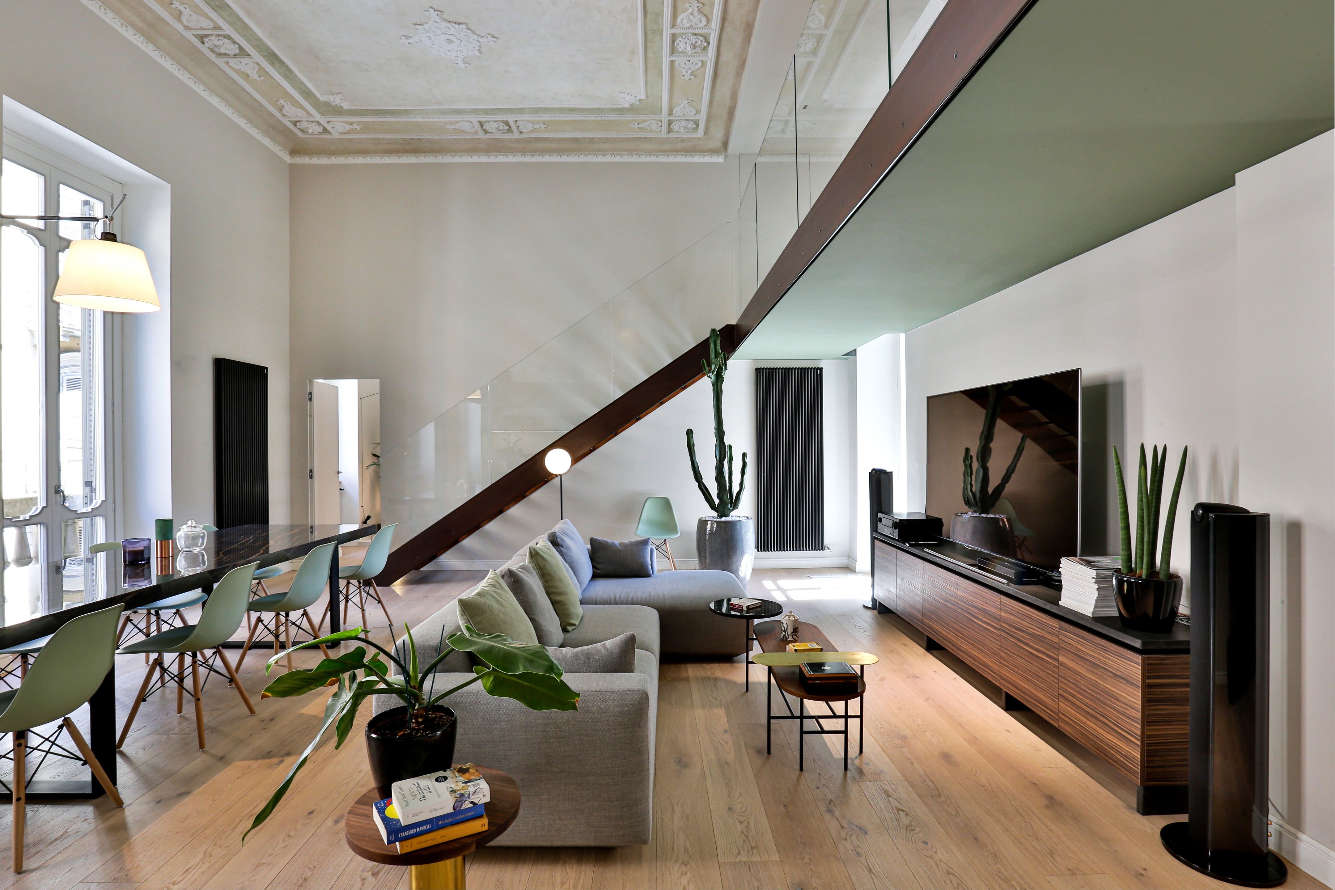 绿意盎然的历史韵味——意大利 Officina 8A 公寓设计-3