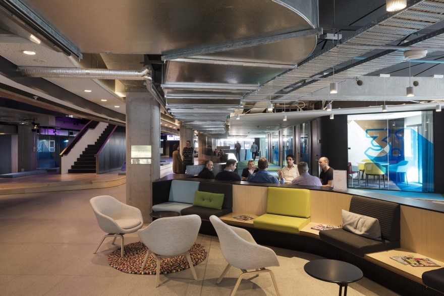 新西兰 TVNZ 电视台“开放共生”办公空间-10