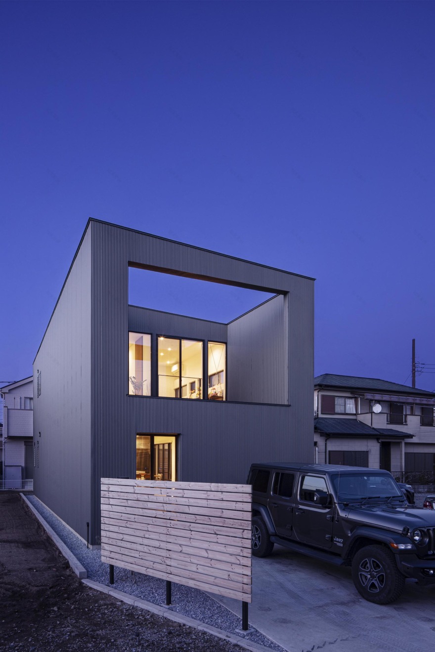 封闭外壳内的宽敞空间 别墅建筑 HouseI丨日本神奈川丨N.A.O. Naoki Kato-37