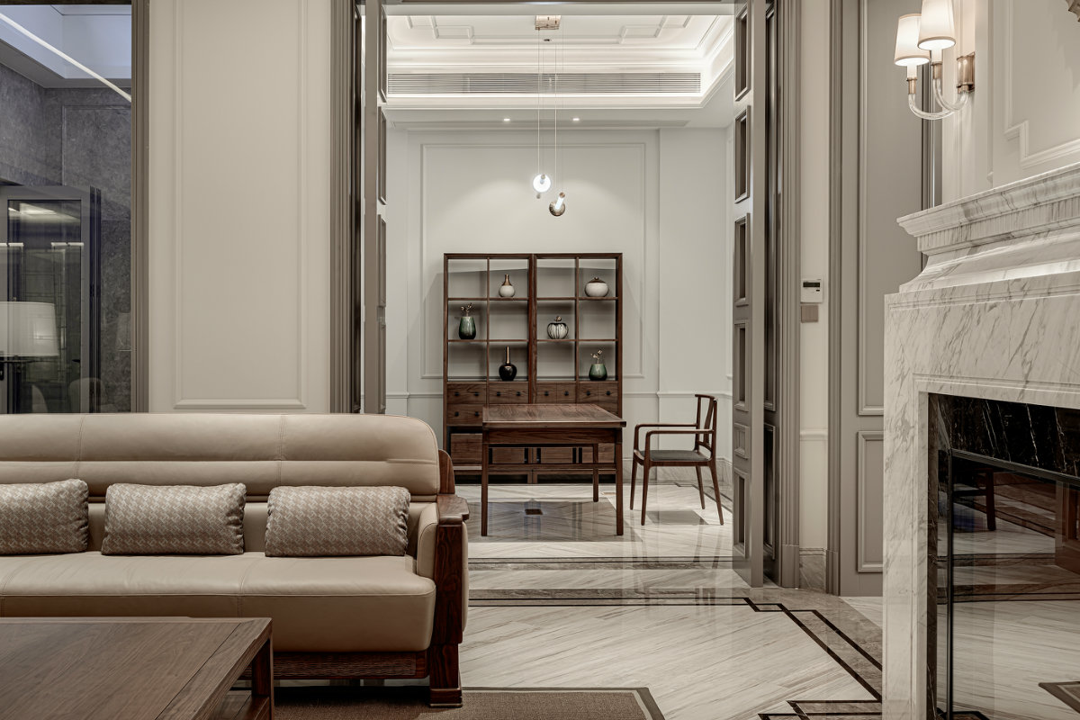 郑陈顺丨翔辉花园别墅 | 品川别墅设计-35