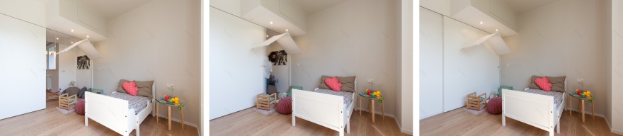 罗马南郊公寓的灵动空间设计-16