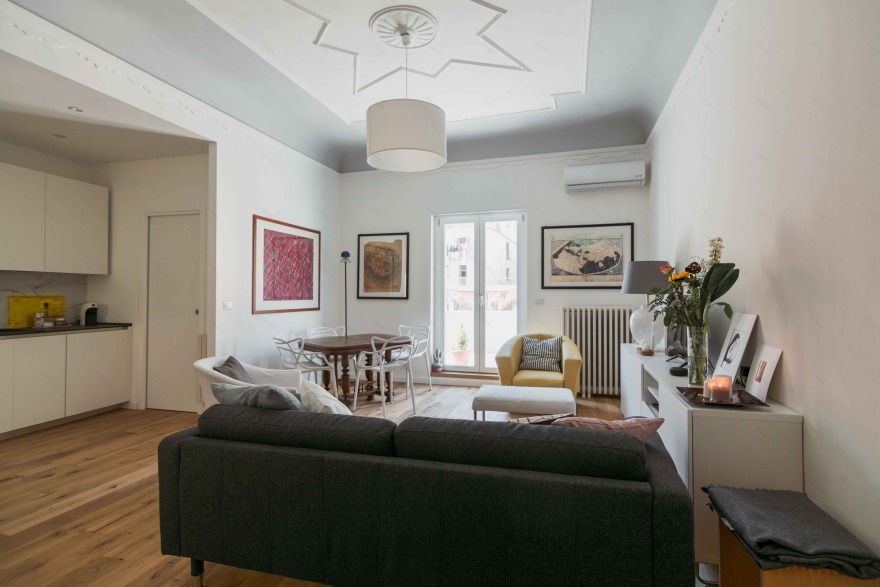 历史中心古宅翻新,现代设计与古典元素完美融合-1