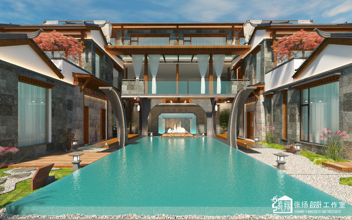 云渡温泉全景客栈-12