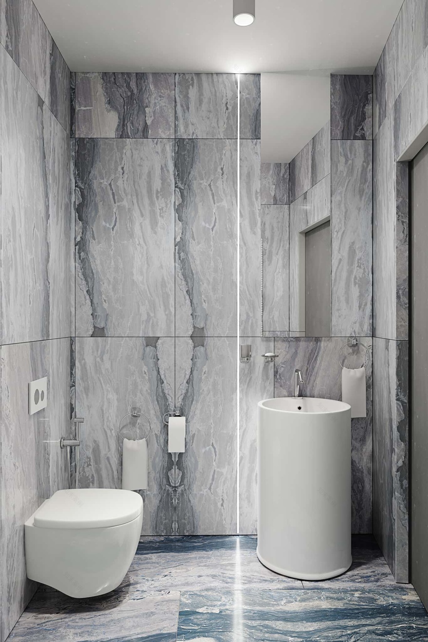 河畔丽景现代公寓设计-25