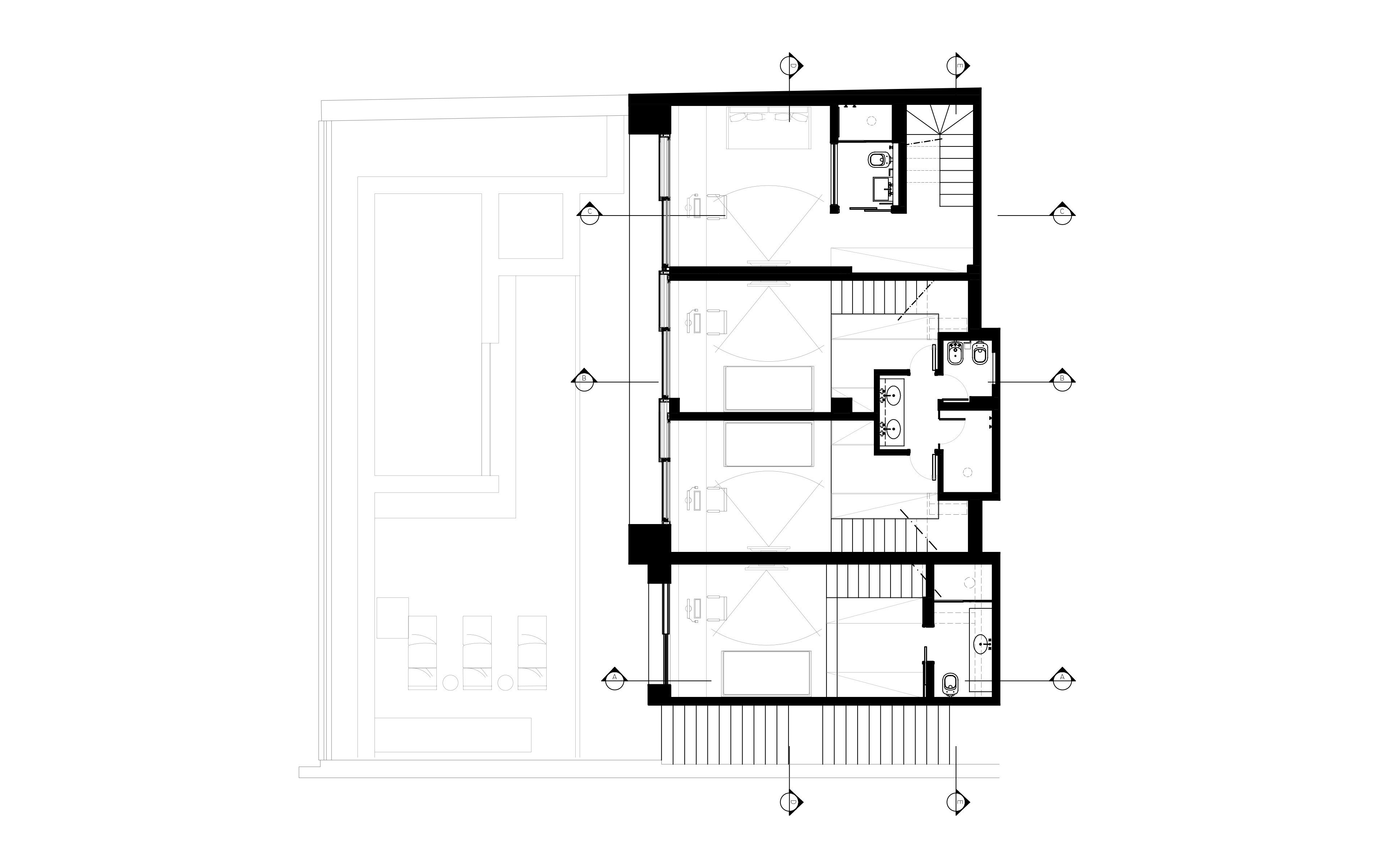 里约热内卢别墅改建，垂直轴线串联多元空间-39