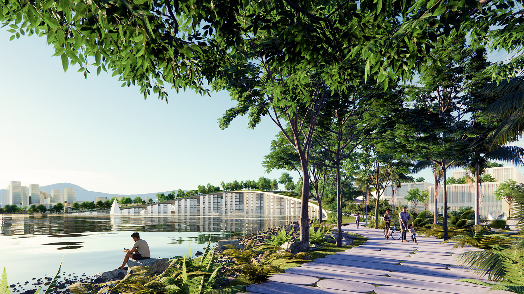 BIG携手Hijjas和Ramboll为马来西亚槟城南岛打造生物多样城市/“Biodivercity”规划方案为槟城南岛的可持续未来铺平道路-83