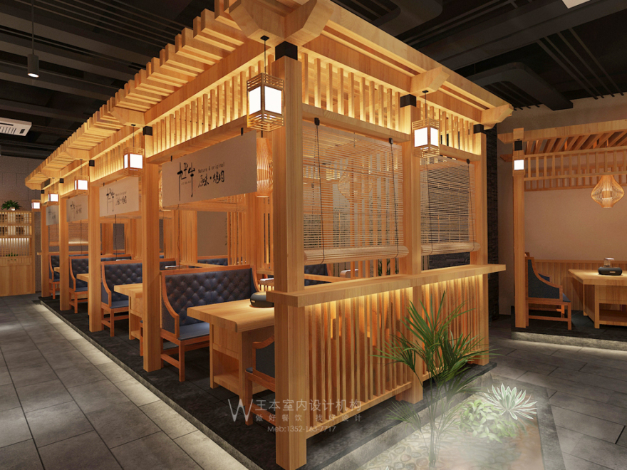 西宁万达九华牛烤肉店,打造仙境般的就餐环境-10