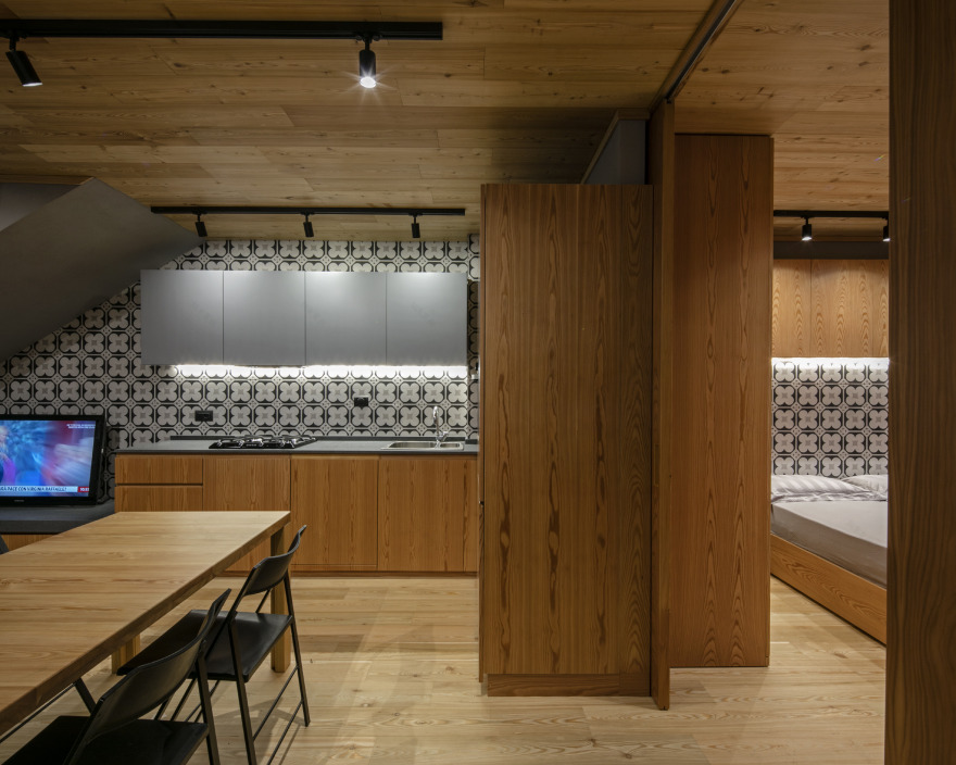 雪山周末小屋的温馨改造-16