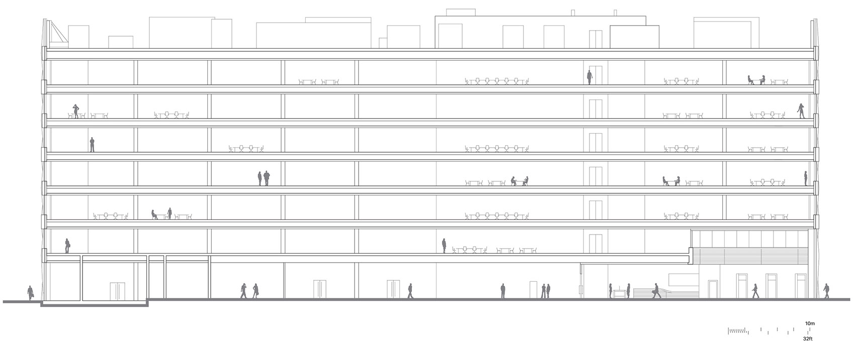 英国索尔福德 New Bailey 街 3 号商务办公楼丨Make Architects 事务所-61