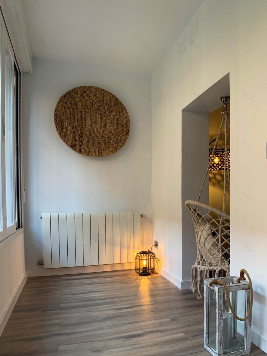 马德里市中心 40 平米温馨公寓 | 花园与城市生活的完美结合-3