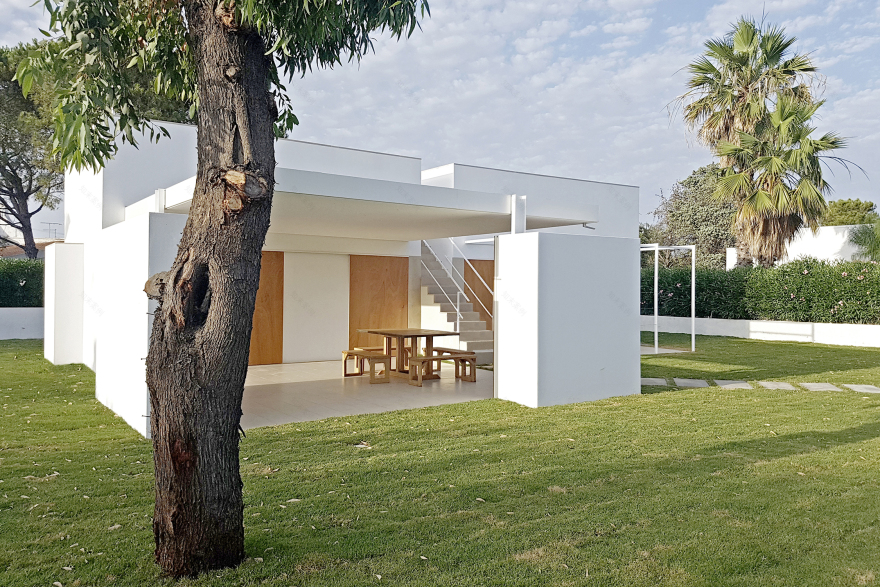 意式简约别墅设计,白色之城尽收眼底-2