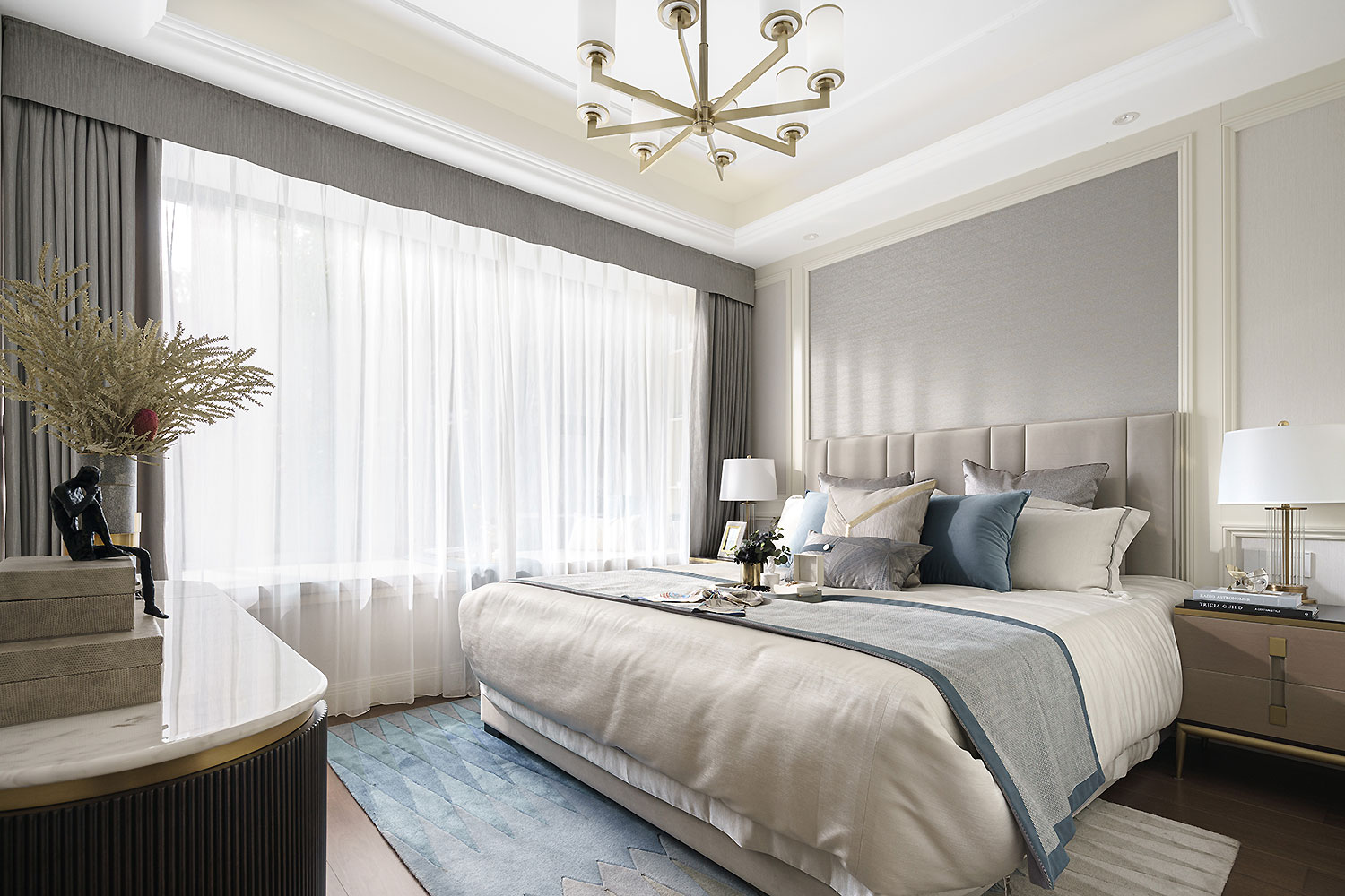 山东青州绿城蘭园 G8 样板间丨中国山东丨蓝城联合装饰-12