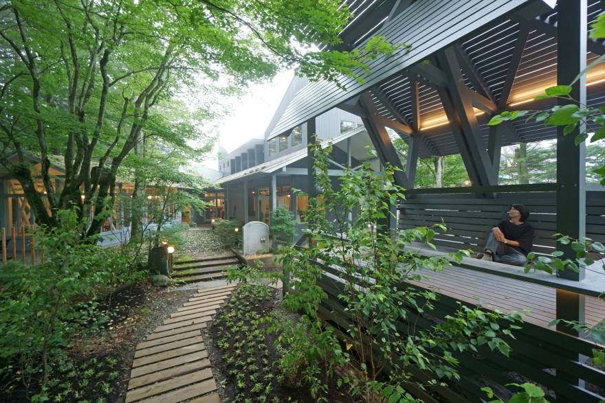 日本 Karuizawa 绿色办公空间重生-24