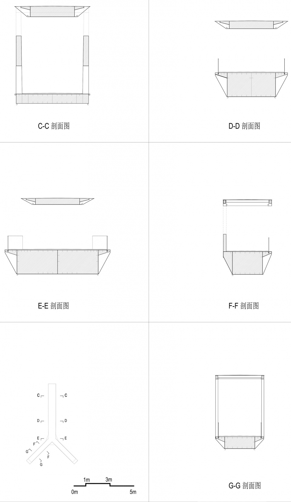 深圳坪山高级中学跨河人行桥-100