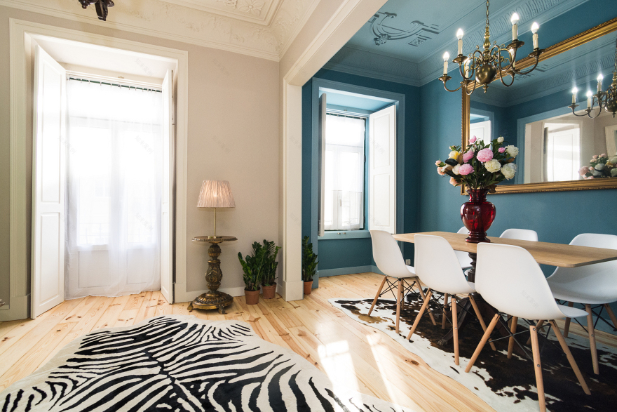 里斯本复古公寓绿色心脏设计丨葡萄牙里斯本-6