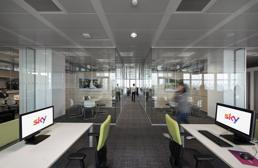 Sky Italia 智能办公空间,协作分享的新模式-16