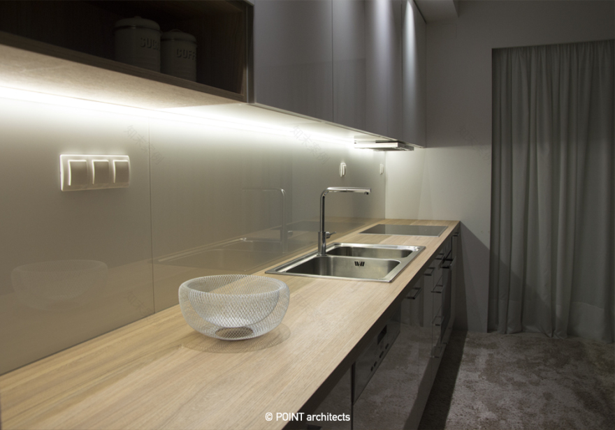 POINT architects 公寓设计 | 空间自由定义,定制家具打造生活美学-0