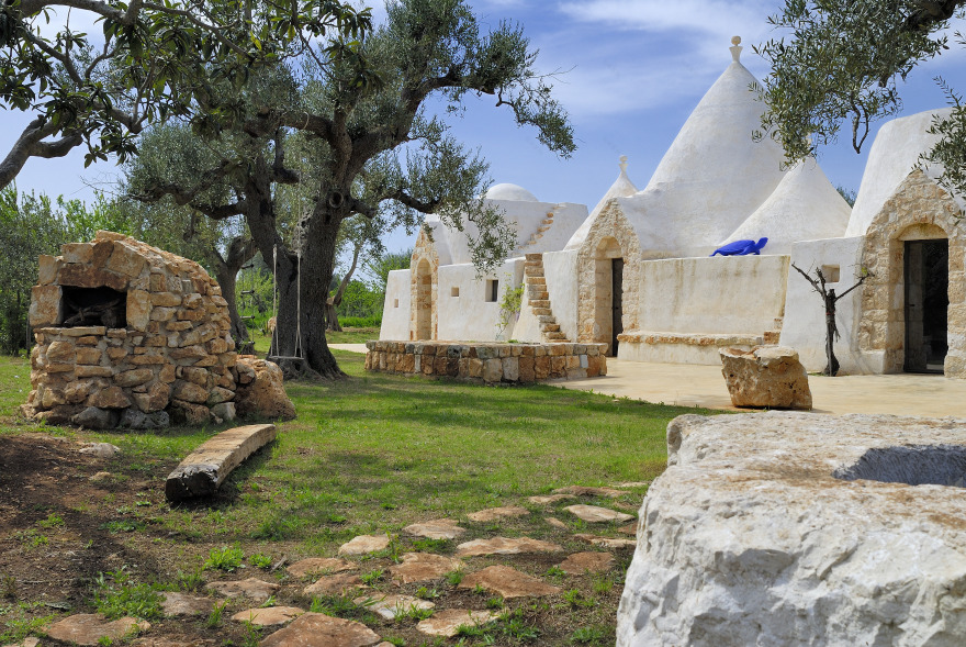 意大利乡村别墅,玻璃立方体与传统土屋的完美融合-3