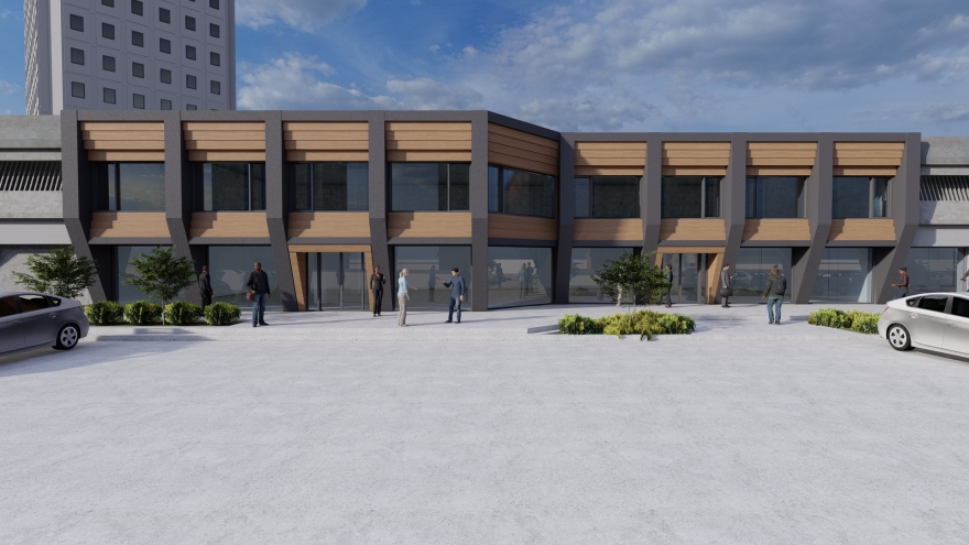 1978 年建筑翻新,打造商业适用的立面设计-5