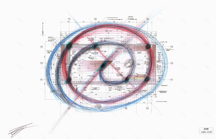 Karamatsu Container 扭曲木空间-13