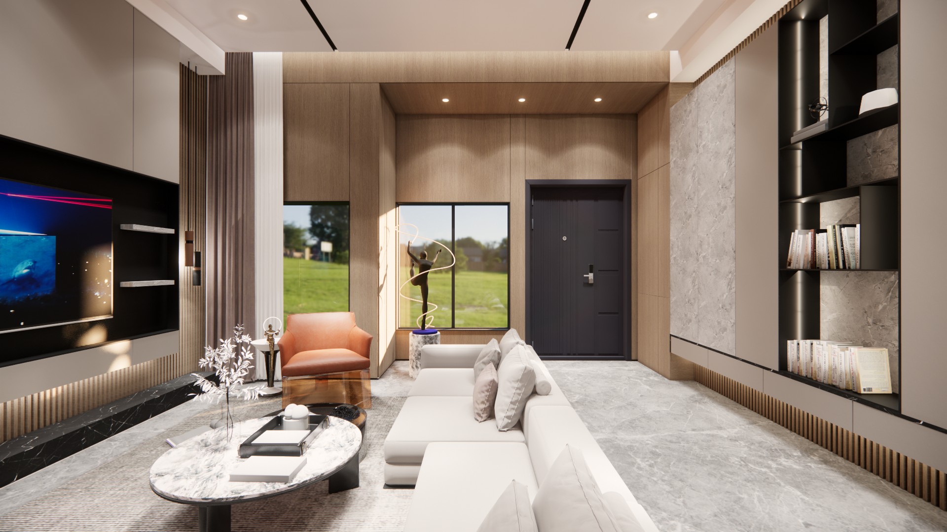 南京明天城市广场别墅台式风格-4