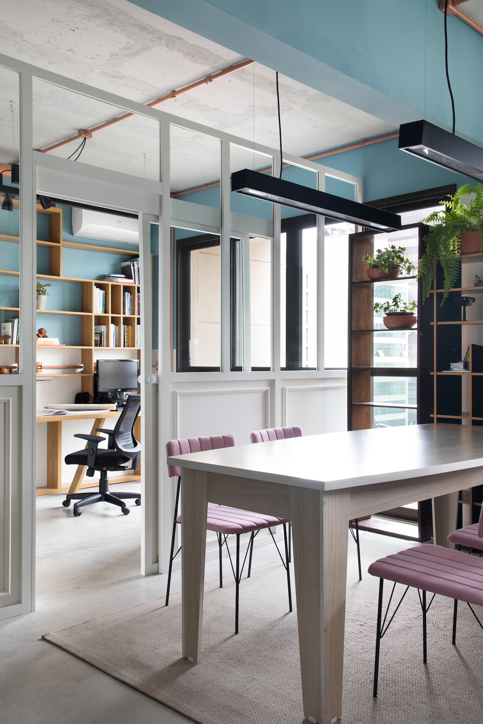 融合传统与当代的共享办公空间-2