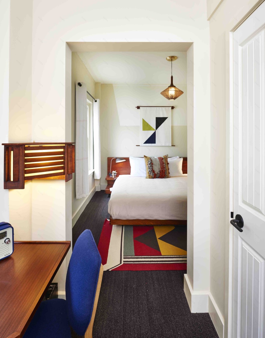 芝加哥 Freehand 酒店 | 复古工艺风融入温馨社区氛围-7