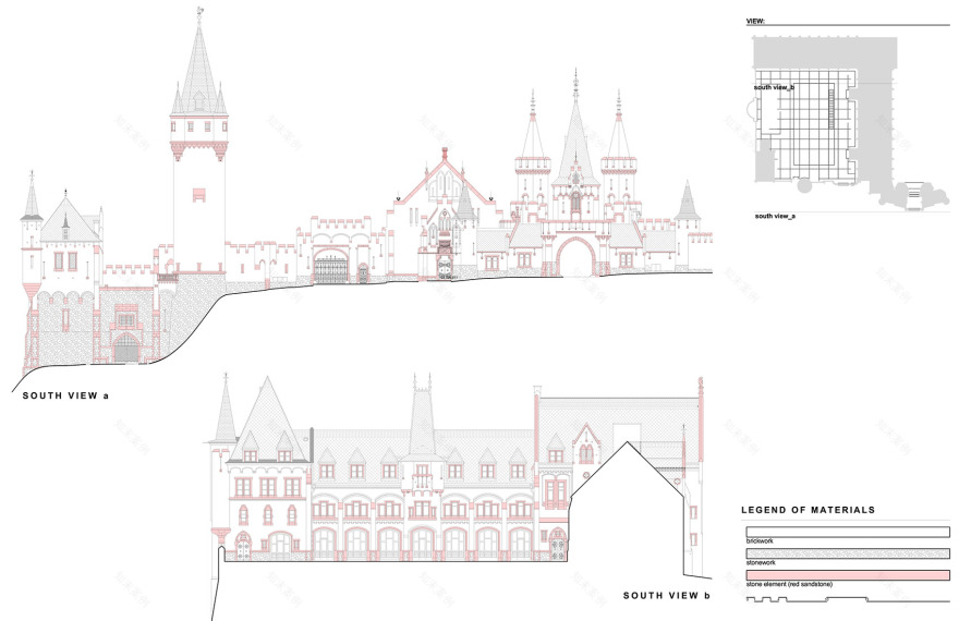捷克新哥特式城堡现代演绎,Červený zámek 城堡重生-67