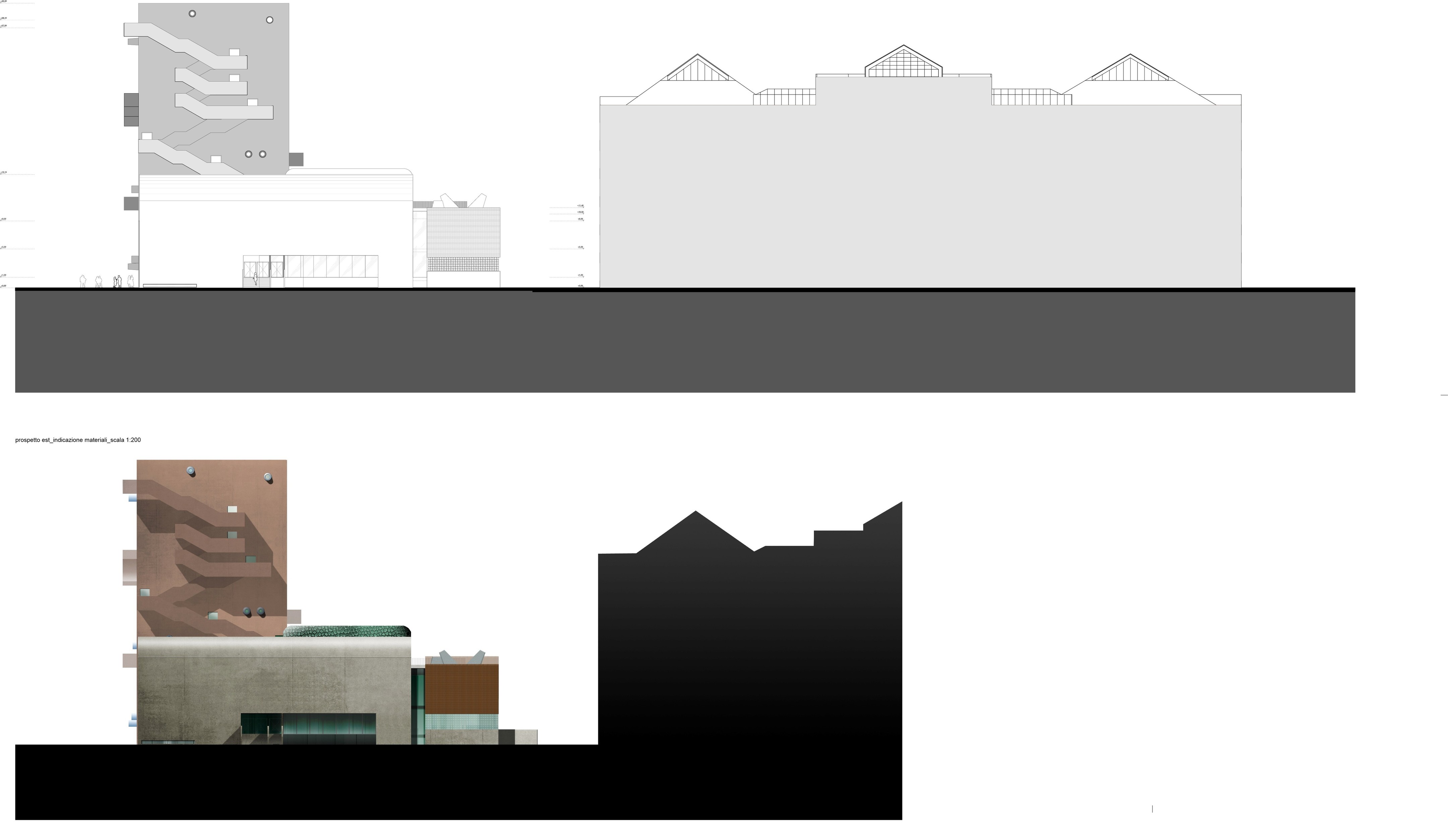 米兰郊区新建筑 | 知识传递中心的绿色 ceramic 大厅-35