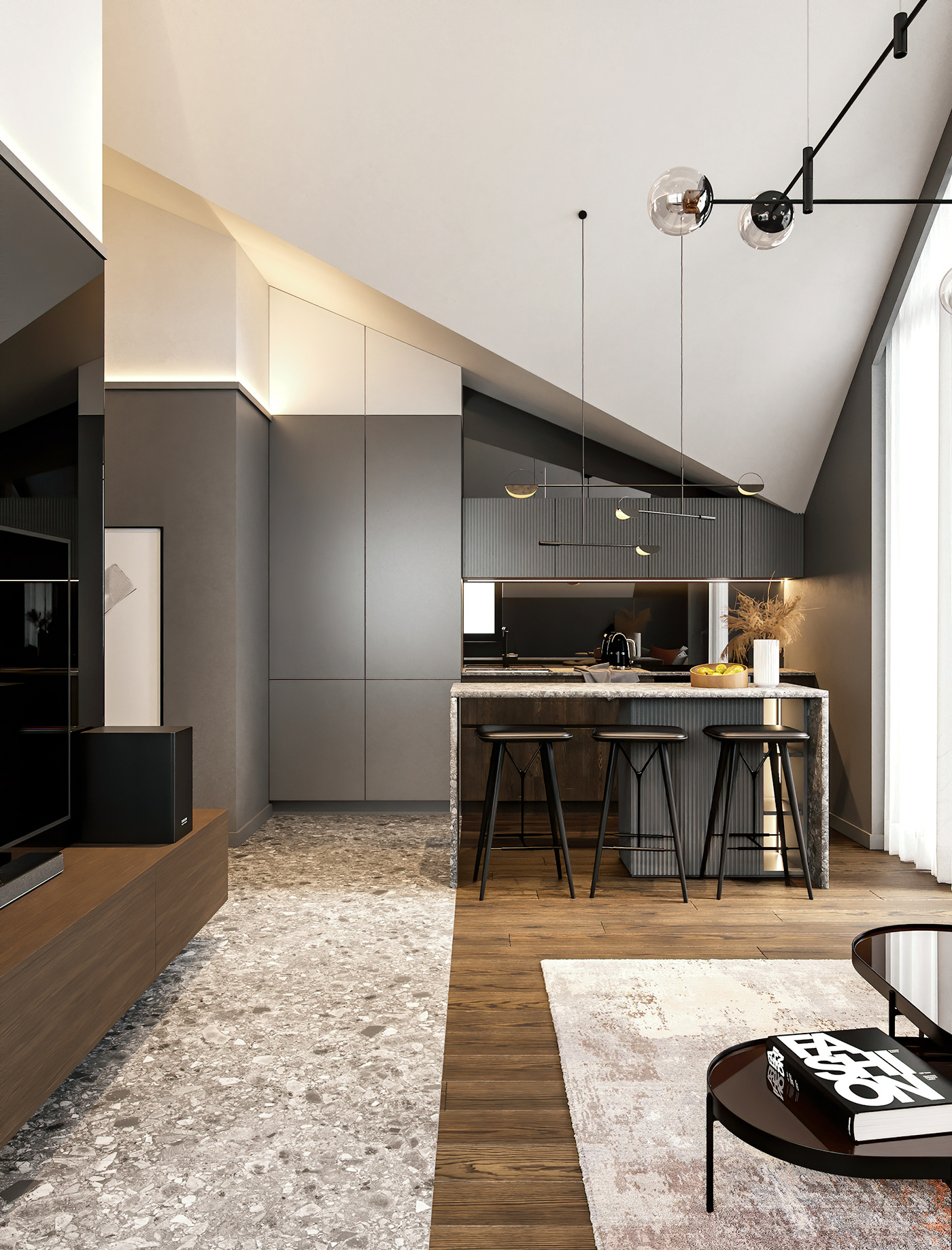 现代平层设计丨CAT TAPES-1