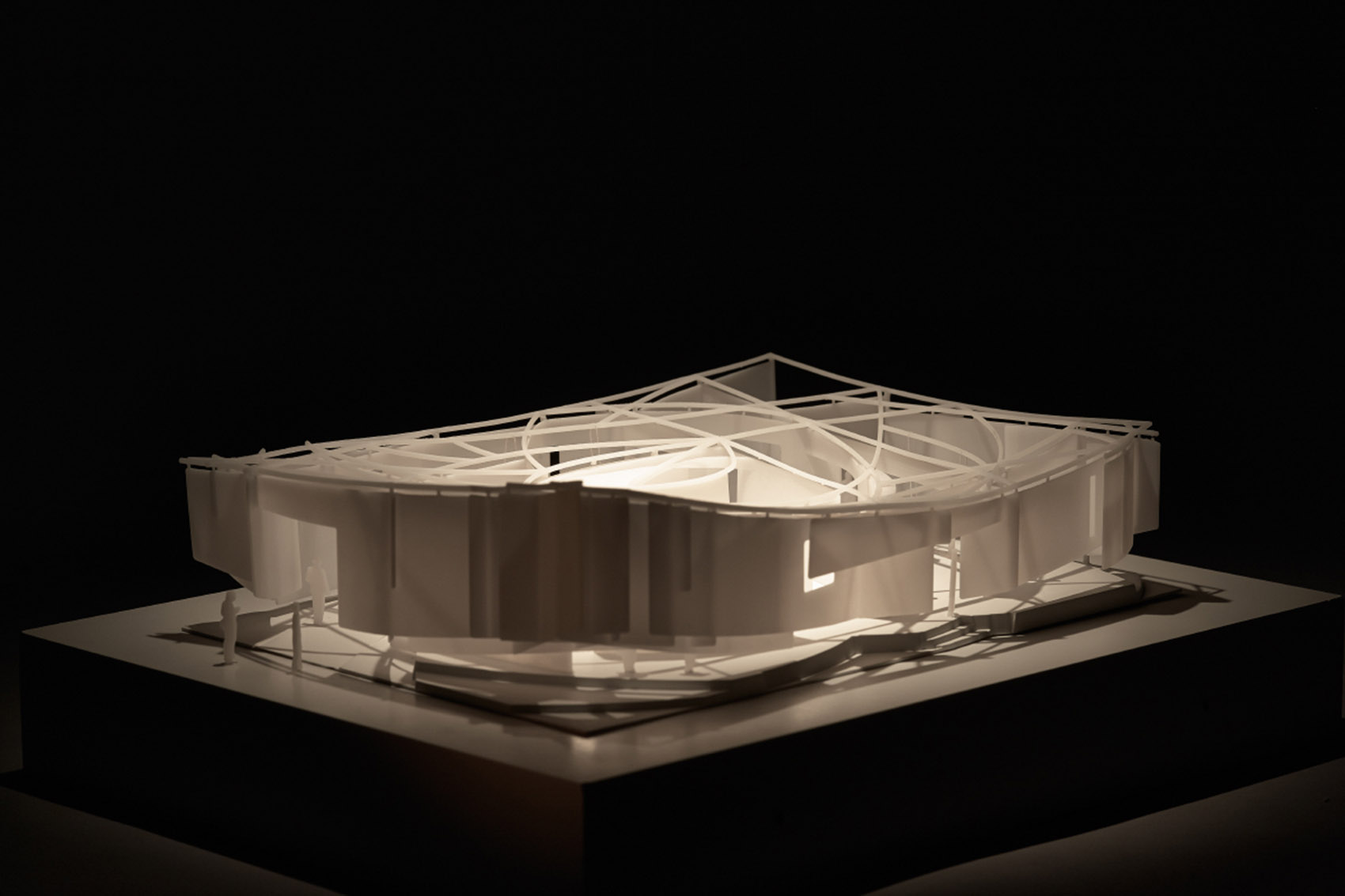 “悬浮毛毡”概念展厅，深圳/柔软的迷宫-43