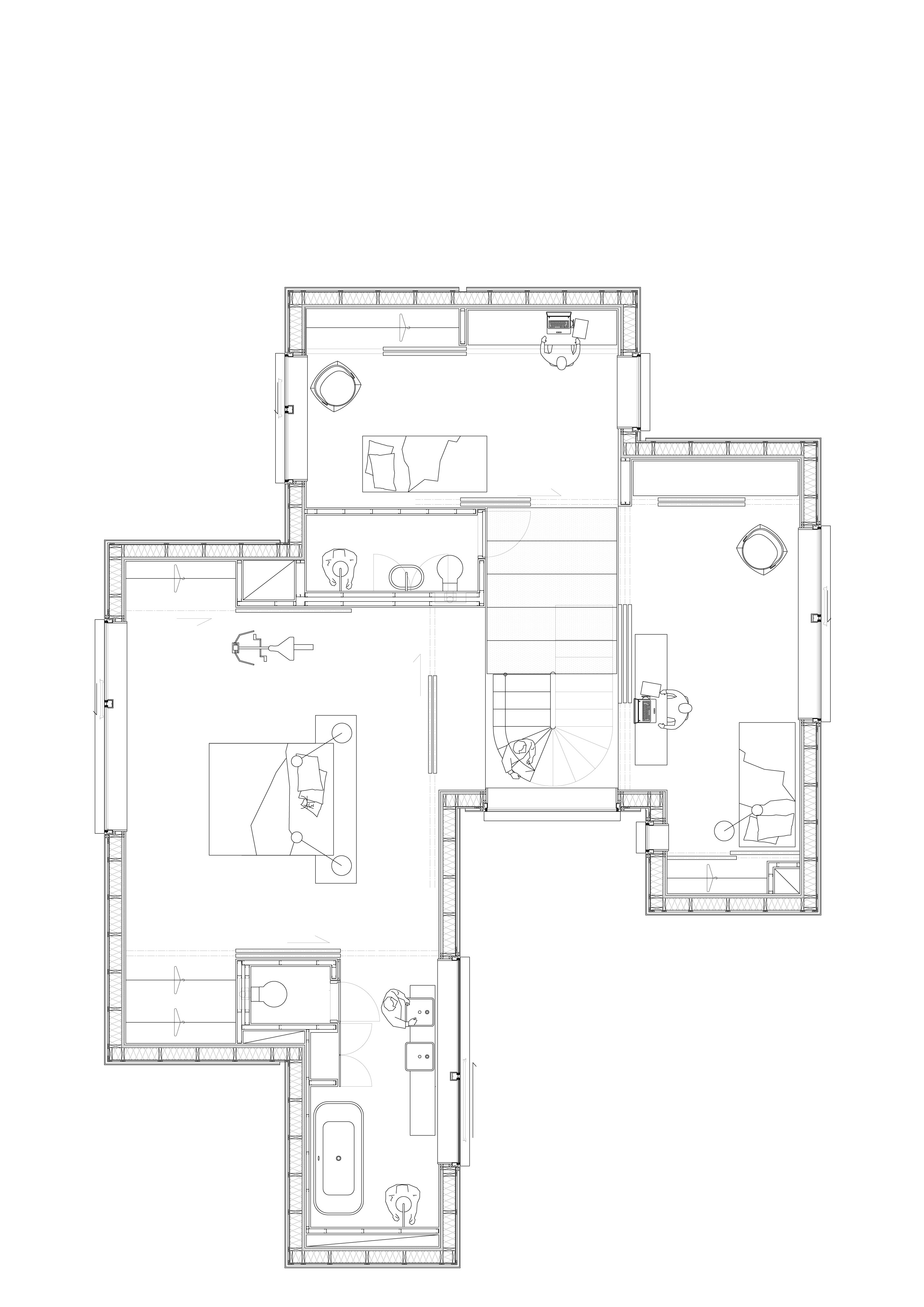 瑞典 Villa Altona 别墅 | 融入自然的精致设计-13