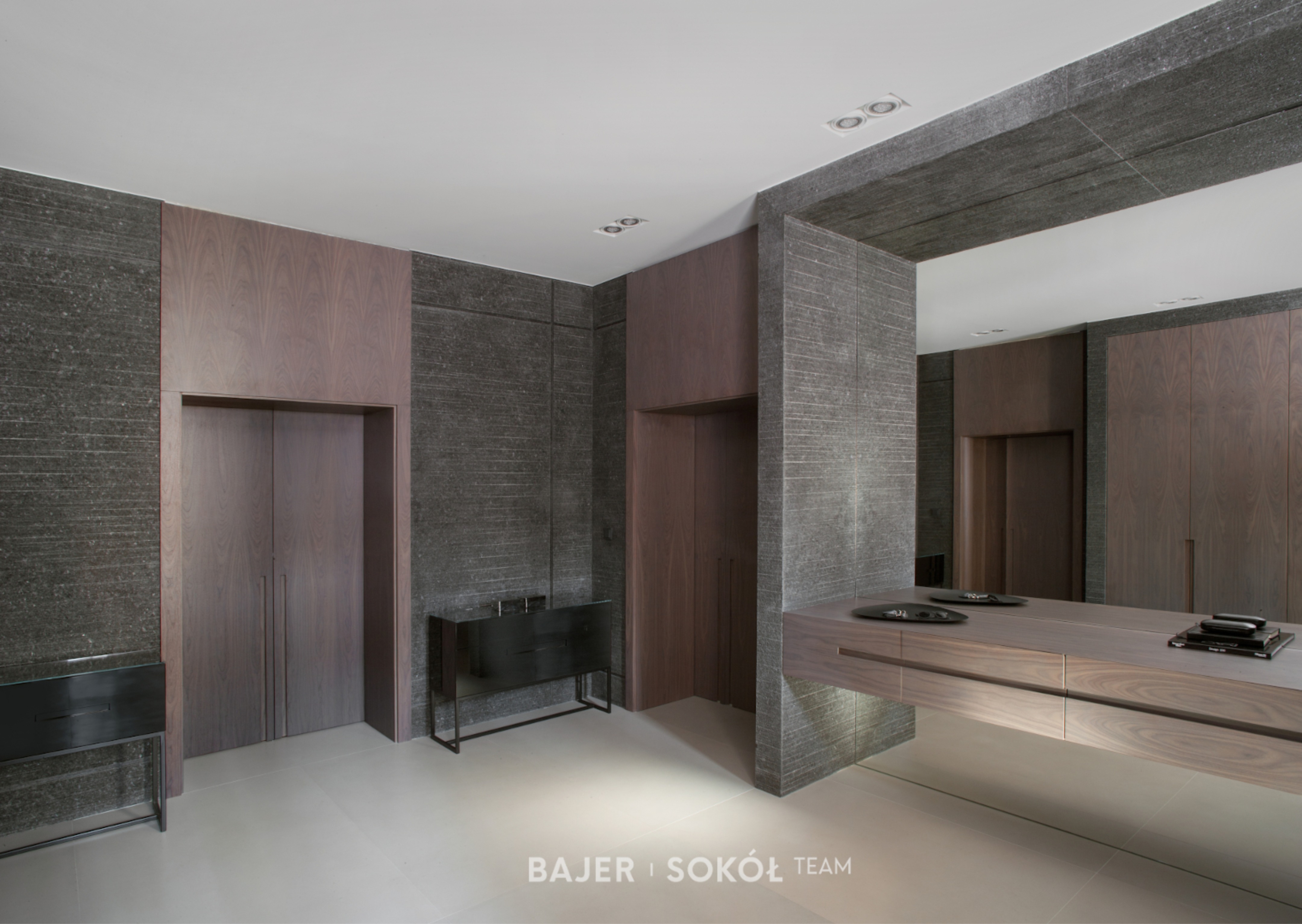 简约风格的大宅设计，原木与石材的精致融合-10