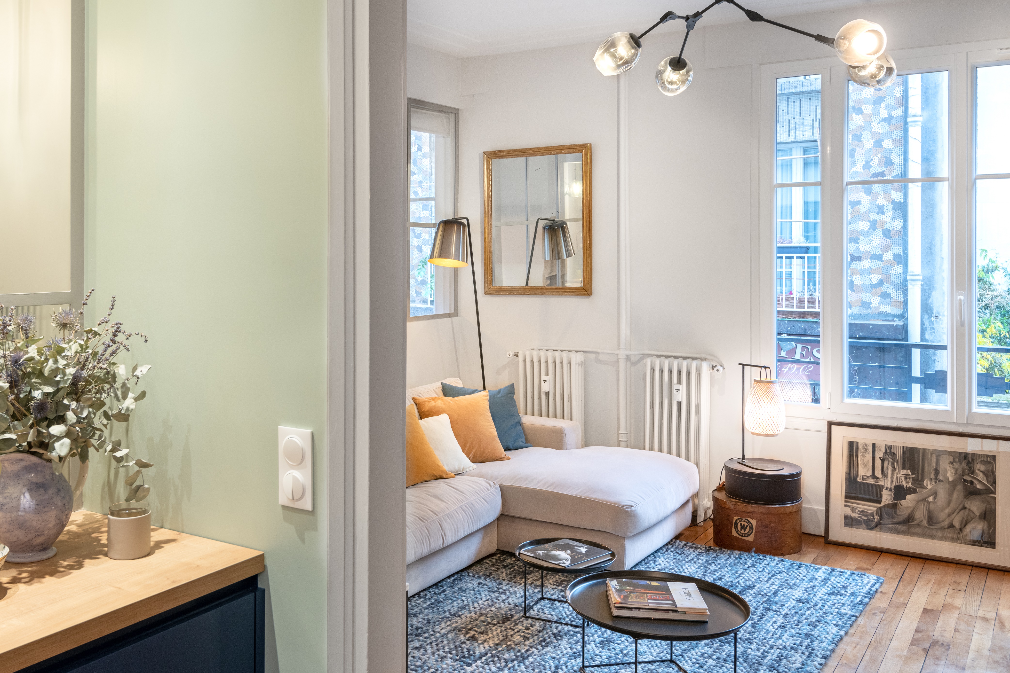 巴黎 30 年代公寓的现代改造丨法国巴黎丨BULLES & TAILLECRAYON-7