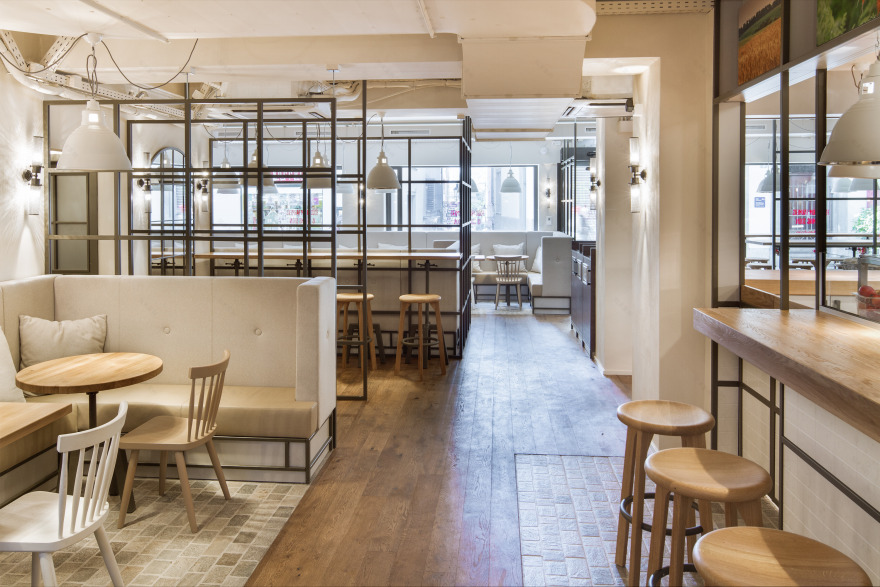 美国汉堡连锁店 B. Good 瑞士首店,温馨自然风的设计解析-1