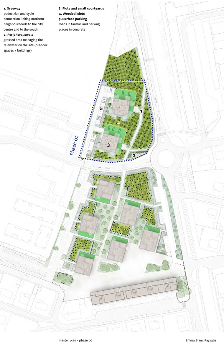 Square Maïmat住宅区更新，法国/释放公共空间，连接社区居民-46