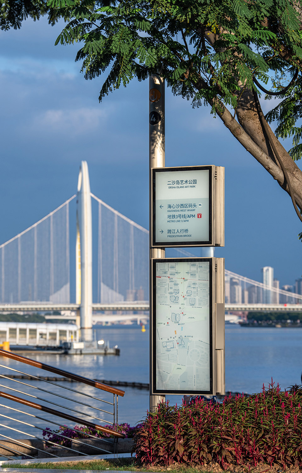 海心桥北岸景观提升改造项目，广州/重新定义城市中心疏散通道的存在方式-91